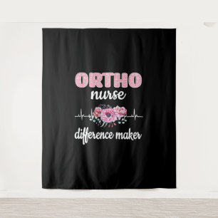 Tenture Ortho Infirmière Cadeau RN Orthopédie Infirmière O