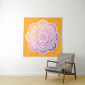 Tenture Oryn Mandala Fine Art Tapestry (En situation)