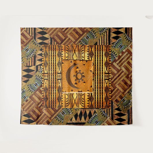 Tenture OSRAM NE NSOROMA Tribal Motif Motif (Devant (Horizontal))
