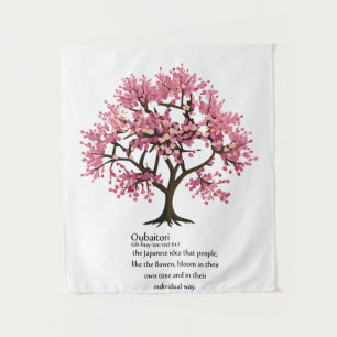 Tenture "Oubaitori" signifie Couleur personnalisée