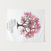 Tenture "Oubaitori" signifie Couleur personnalisée (Devant (Horizontal))