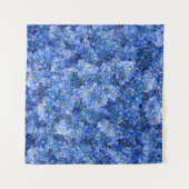 Tenture Oublie-moi pas Motif de fleurs (Devant)