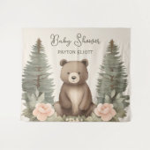 Tenture Ours forestier (Devant (Horizontal))