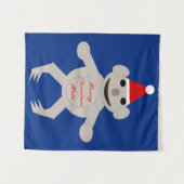 Tenture Ours Koala de Noël australien (Devant (Horizontal))