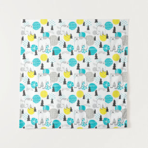 Tenture Ours polaire