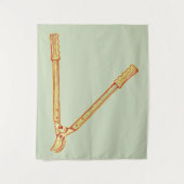 Tenture Outils de jardinage Loppers (Devant)