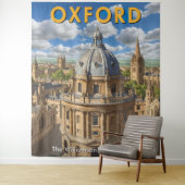 Tenture Oxford, Angleterre Radcliffe Camera Voyage Rétro (En situation)