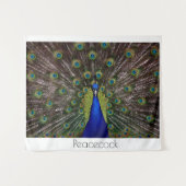 Tenture Pacecock (Devant (Horizontal))