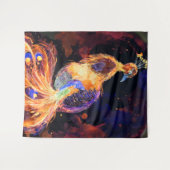 Tenture Pacock de Phoenix (Devant (Horizontal))