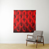 Tenture Padding cushion, Vintage red padding cushion textu (En situation)