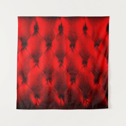 Tenture Padding cushion, Vintage red padding cushion textu (Devant)