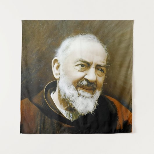 Tenture Padre Pio, (Devant)
