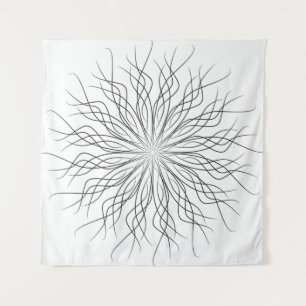 Tenture Pagan mandala tatouage spirituel