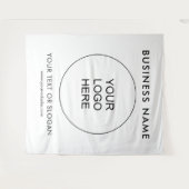 Tenture Page d'accueil du logo du séminaire d'événements p (Devant (Horizontal))