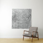 Tenture Paillettes d'argent, arrière - plan glamour sans s (En situation (horizontale))