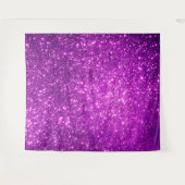 Tenture Paillettes de luxe violet or (Devant (Horizontal))
