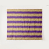 Tenture Paillettes de luxe violettes et or (Devant (Horizontal))