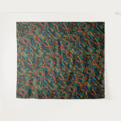 Tenture Paisley haché (Devant (Horizontal))