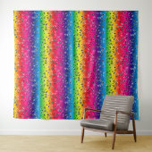 Tenture Paisley Rainbow (En situation (horizontale))