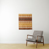 Tenture Pale Peachy Ikat 6 (En situation)