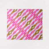 Tenture Pale Peachy x Miami Ikat (Devant (Horizontal))