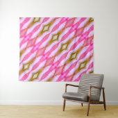 Tenture Pale Peachy x Miami Ikat (En situation (horizontale))