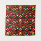 Tenture Palestine Tatreez Broderie traditionnelle (Devant)