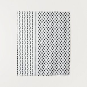 Tenture Palestinien Kufiya Personnalisé Conçu