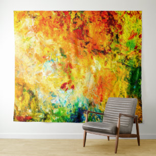Tenture Palette Artiste Colorée