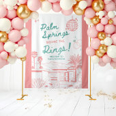 Tenture Palm Springs avant les anneaux