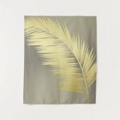 Tenture Palm Tropical d'or feuille (Devant)