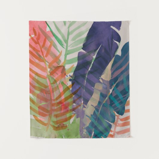 Tenture Palmes électriques (Devant)