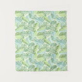 Tenture Palmettes tropicales en pastel (Devant)