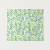 Tenture Palmettes tropicales en pastel (Devant (Horizontal))