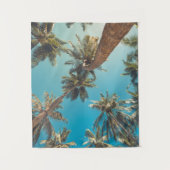 Tenture Palmiers au cru tropical de plage (Devant)