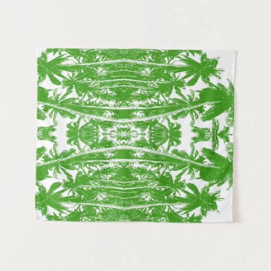 Tenture Palmiers Design (Devant (Horizontal))