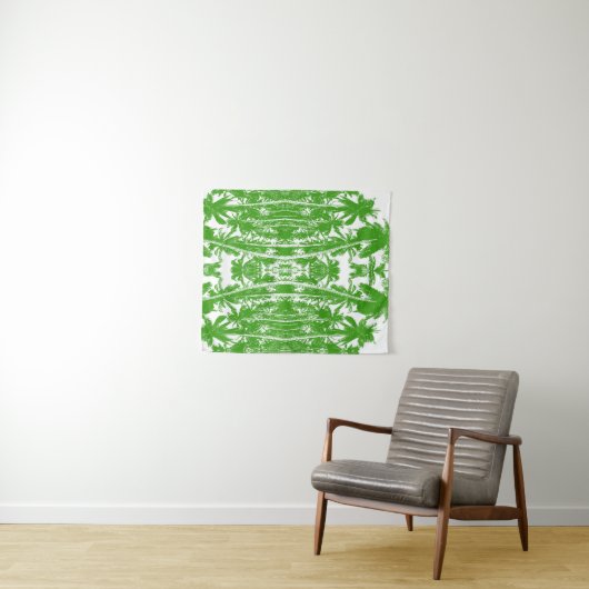 Tenture Palmiers Design (En situation (horizontale))