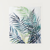 Tenture Palmiers Twilight - Feuilles tropicaux (Devant)