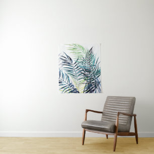 Tenture Palmiers Twilight - Feuilles tropicaux