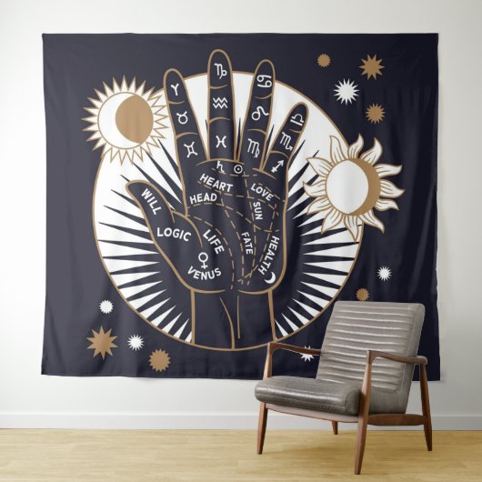 Tenture Palmisme (En situation (horizontale))