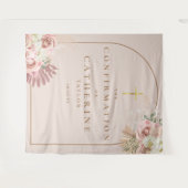 Tenture Pampas Grass Confirmation Photo Backdrop (Devant (Horizontal))