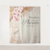 Tenture Pampas Grass Fête des mariées Floral Rustique Cont (Devant)