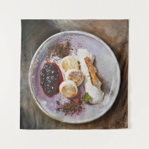 Tenture Pancakes au fromage aux baies - Gourmandise