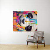 Tenture Panda Bear Animal Discovery Aventure Nature (En situation (horizontale))