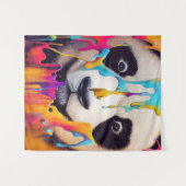 Tenture Panda Bear Animal Discovery Aventure Nature (Devant (Horizontal))