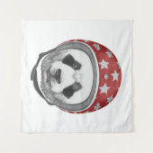 Tenture Panda de casse-cou (Devant (Horizontal))