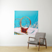 Tenture Panier de Basketball (En situation (horizontale))