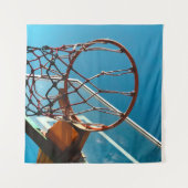 Tenture Panier de basketball génial (Devant (Horizontal))