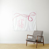 Tenture Panneau arrière du Baby shower de la structure de  (En situation (horizontale))