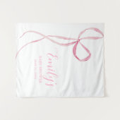 Tenture Panneau arrière du Baby shower de la structure de  (Devant (Horizontal))